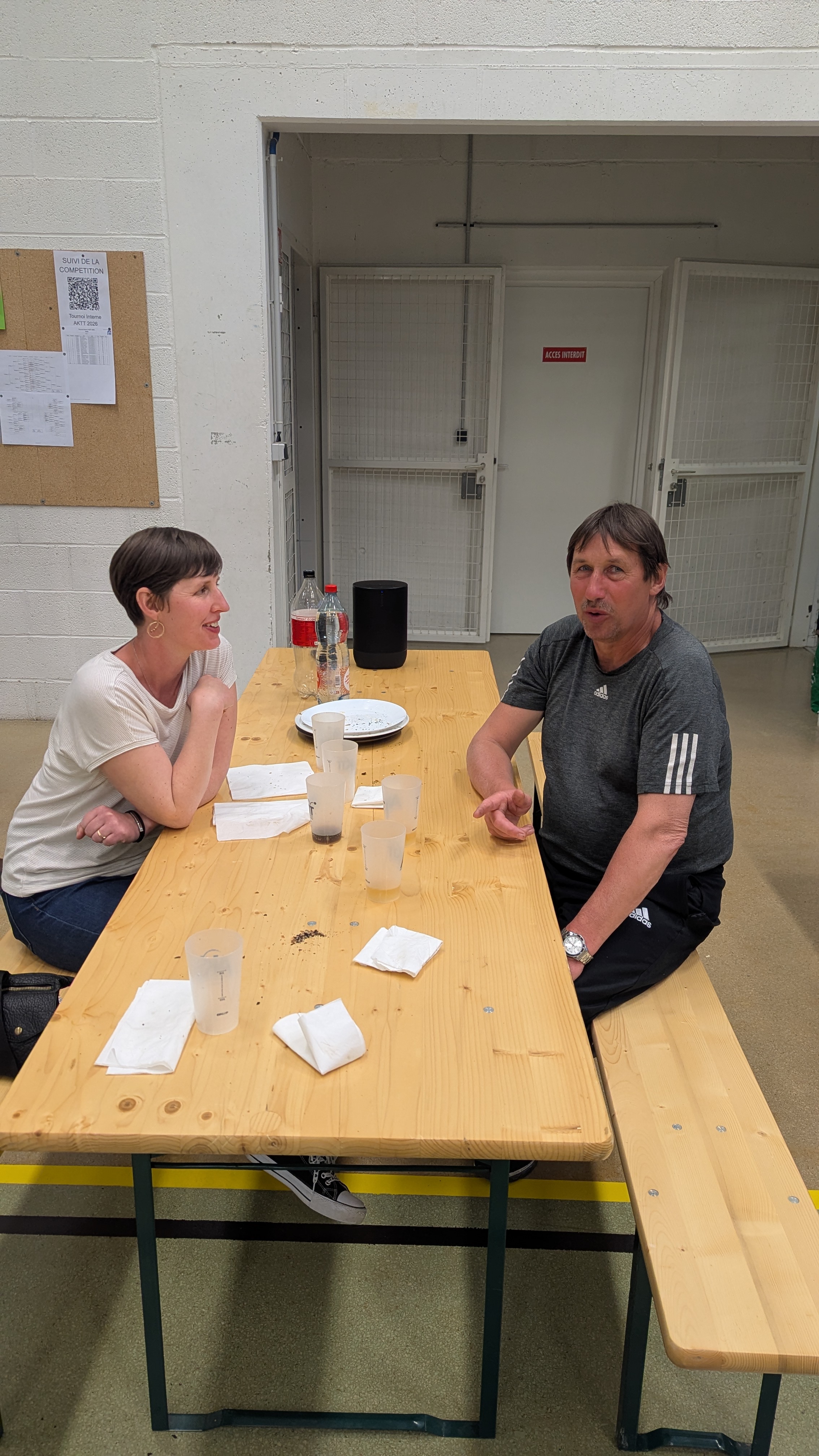 🏓 Tournoi interne 2026 : Convivialité, beaux matchs et tartes flambées !