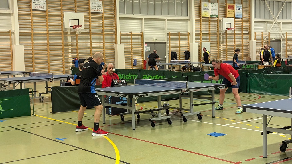 FFTT J4 - Les équipes 2, 3 et 4 sauvent l’honneur.