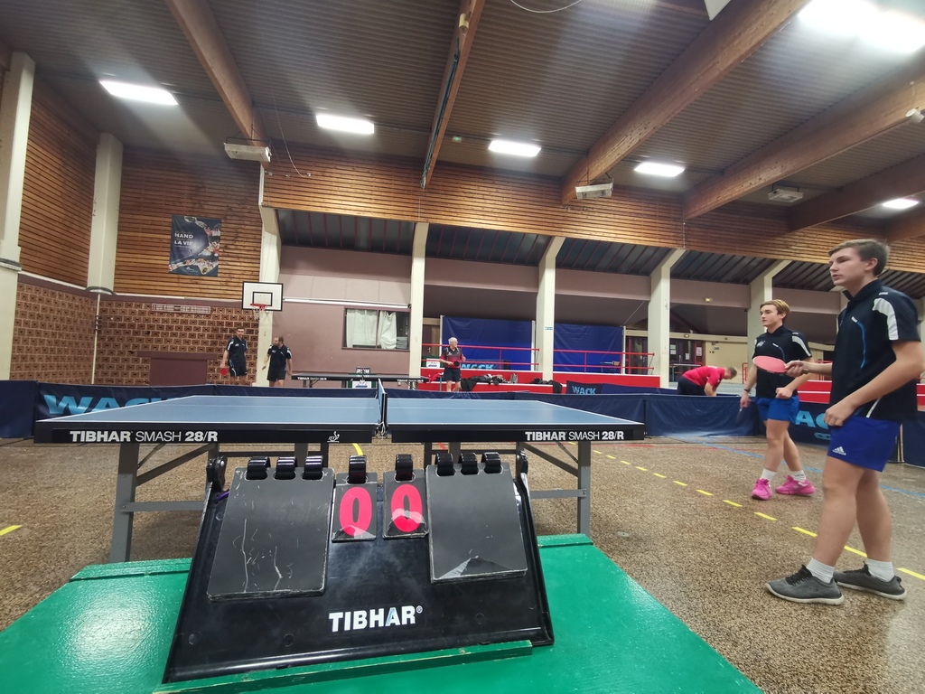 FFTT J4 - S'accrocher à la deuxième place.