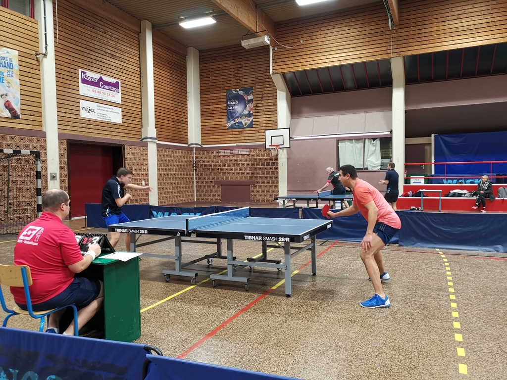 FFTT J4 - S'accrocher à la deuxième place.