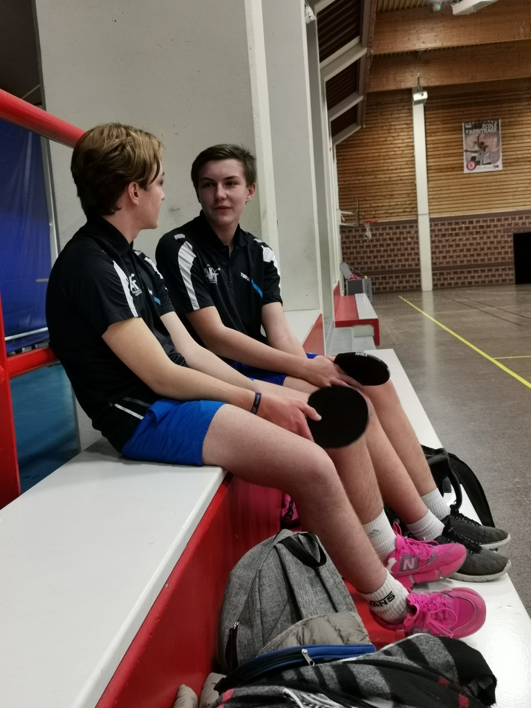 FFTT J4 - S'accrocher à la deuxième place.