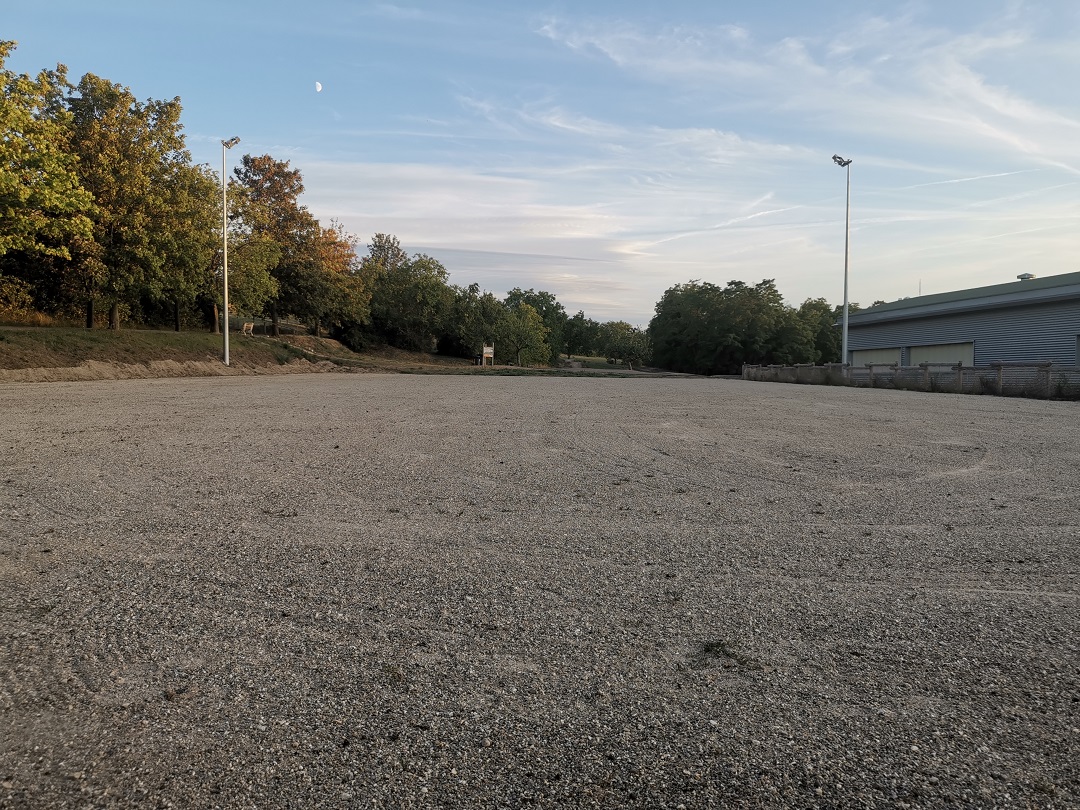 Le terrain de boules est fin prêt !