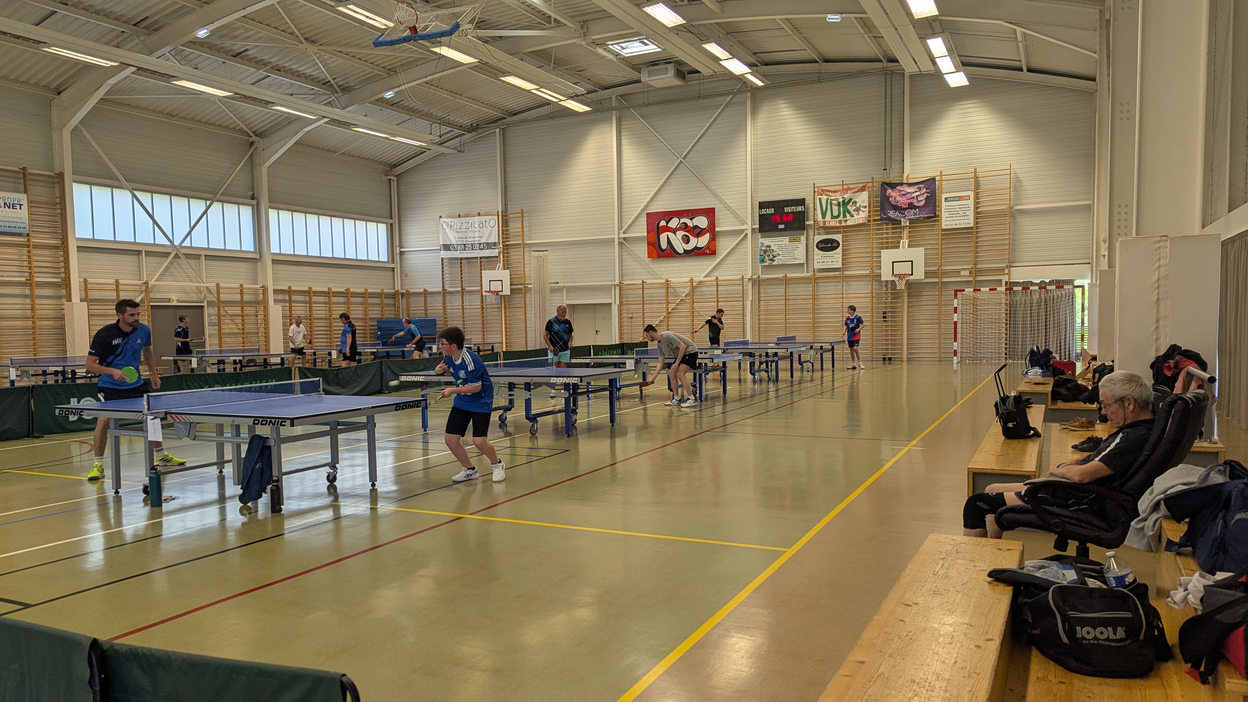 🏓 Tournoi interne 2026 : Convivialité, beaux matchs et tartes flambées !