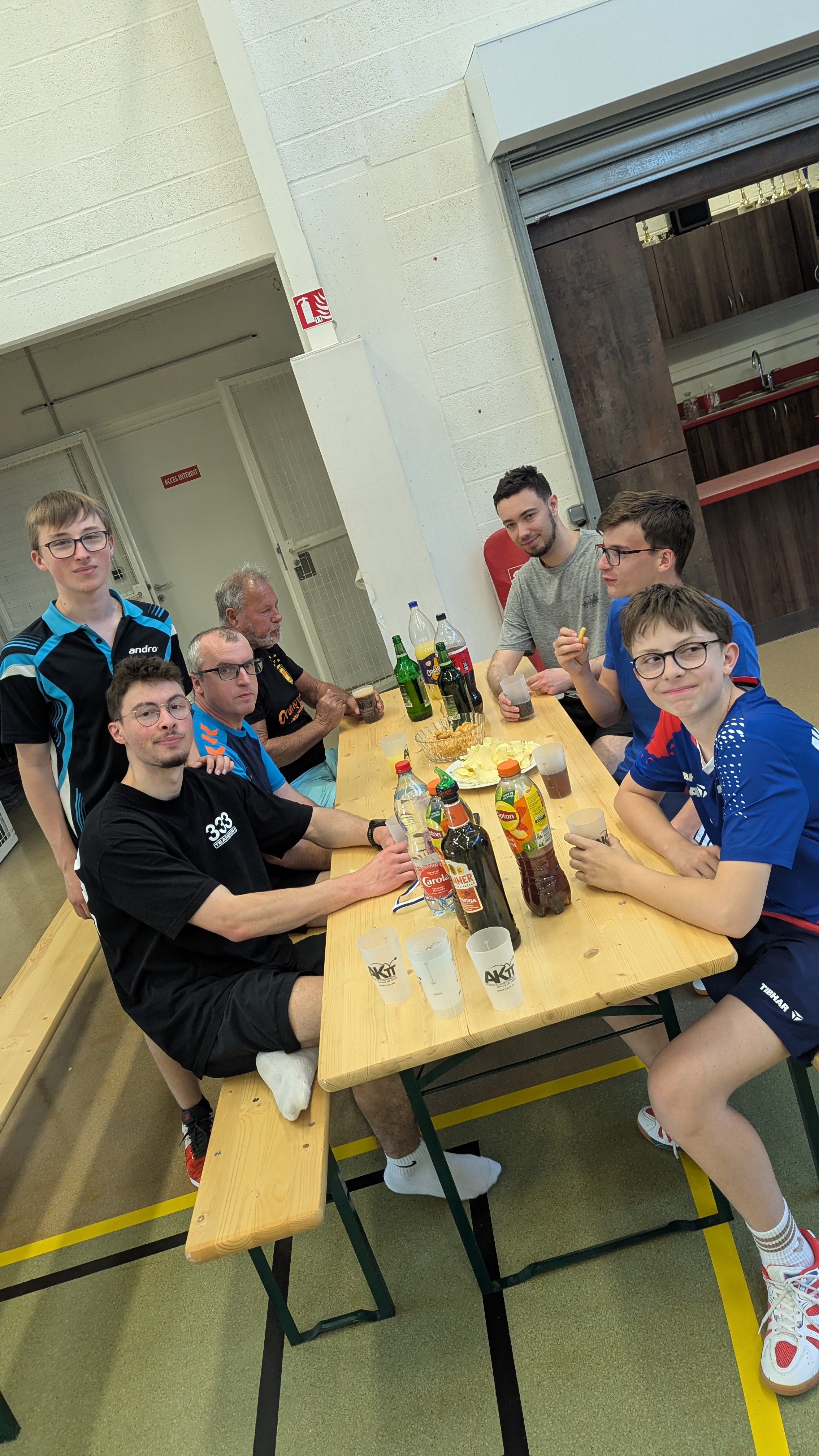 🏓 Tournoi interne 2026 : Convivialité, beaux matchs et tartes flambées !