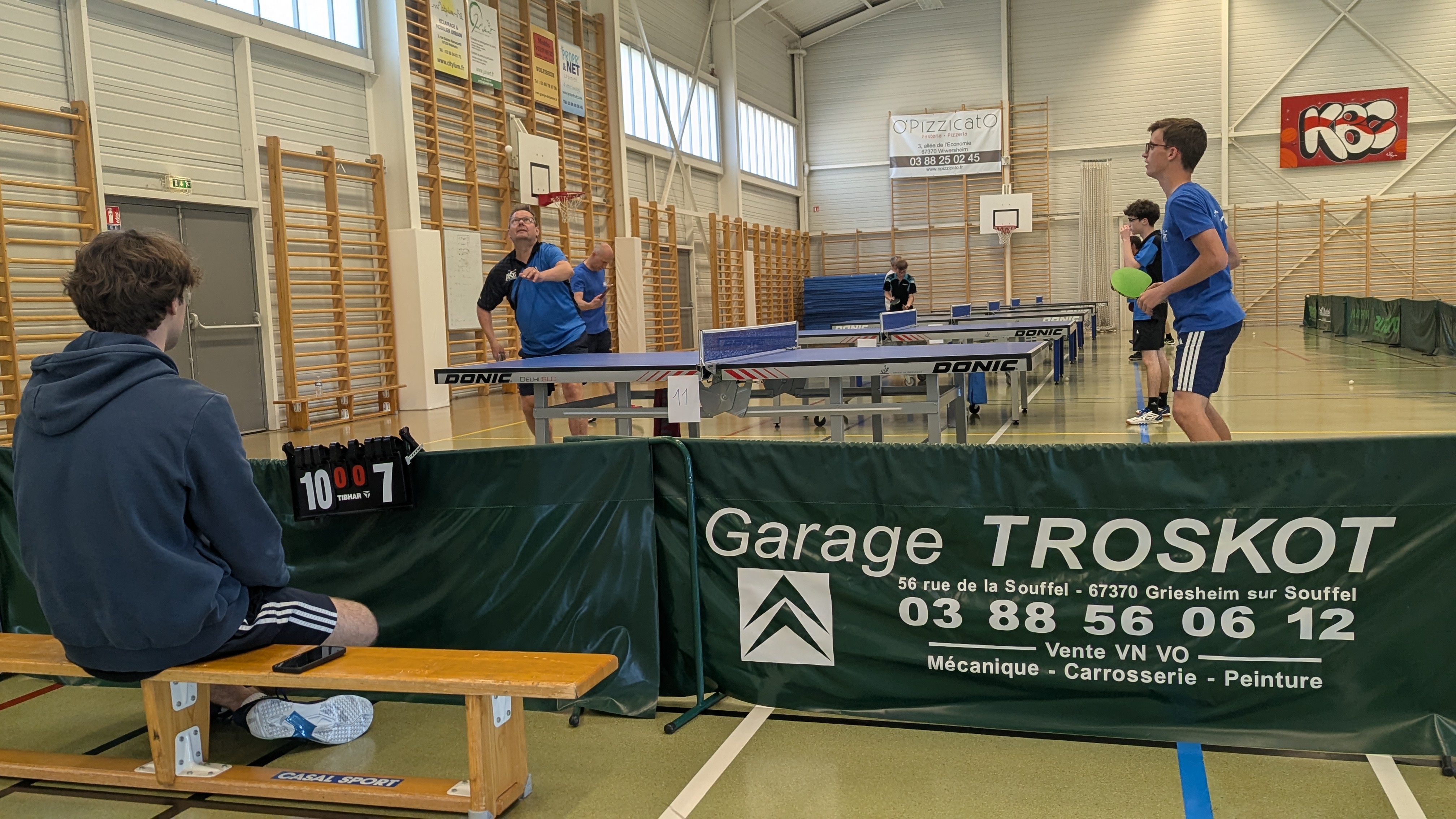 🏓 Tournoi interne 2026 : Convivialité, beaux matchs et tartes flambées !